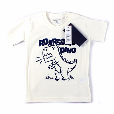 Camiseta de Bebé 10188D - con Mangas Estampado Dinosaurio