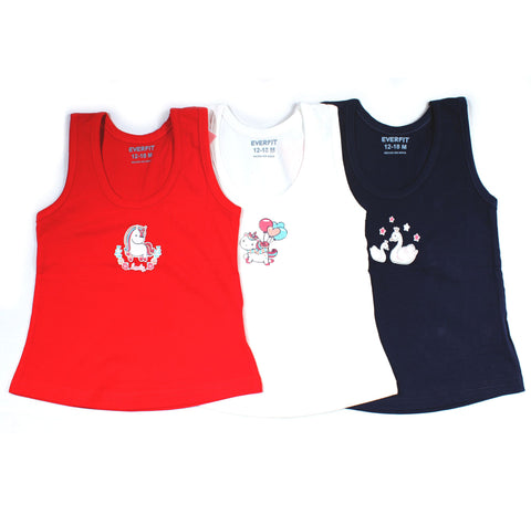 Camiseta de Bebe Niña- Unicornio 11554A