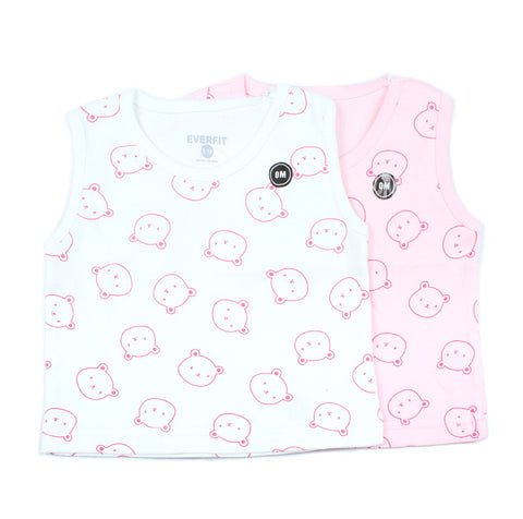 Camiseta de Bebe Niña- Oso 16353A