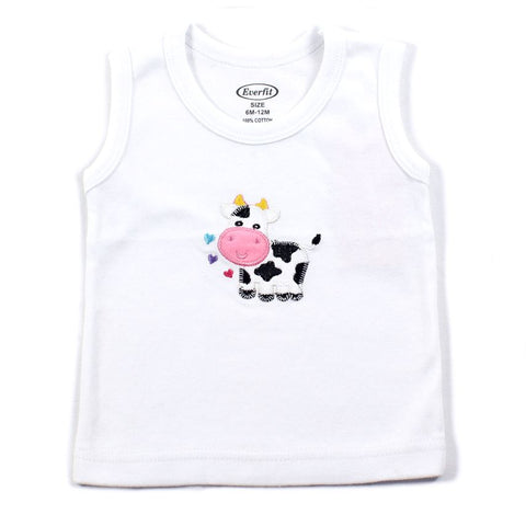 Camiseta de Bebe Niña - Little Cow