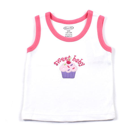 Camiseta de Bebe Niña - Sweet Baby & Cup Cake