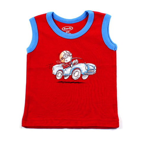 Camiseta de Bebe Niño - Racing Car
